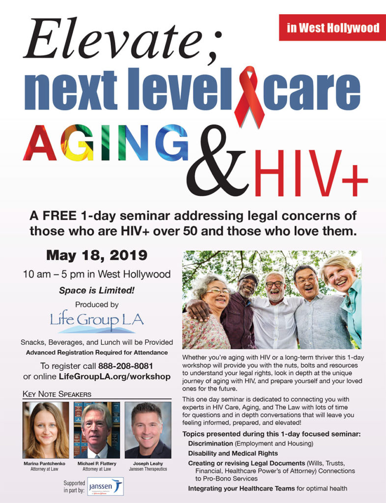 Workshop for people over 50 with HIV